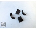 Kawasaki KZ305 halve manen uitlaat / maantjes 